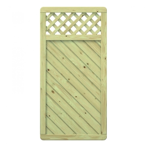 Dichtzaun Gada mit Gitter Fichte kdi 1624 90x180cm Dichtzaun Gada mit Gitter Fichte kdi 1624 90x180cm